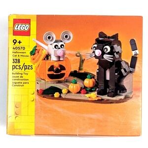 LEGO 40570 Halloween Cat & Mouse New Distressed Box